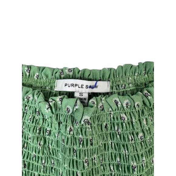 Purple Snow Women's Long Floral Jumpsuit - Picture 3 of 7